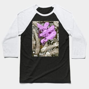 Graffiti Colors Art NYC Street Baseball T-Shirt